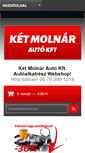 Mobile Screenshot of ketmolnarauto.hu